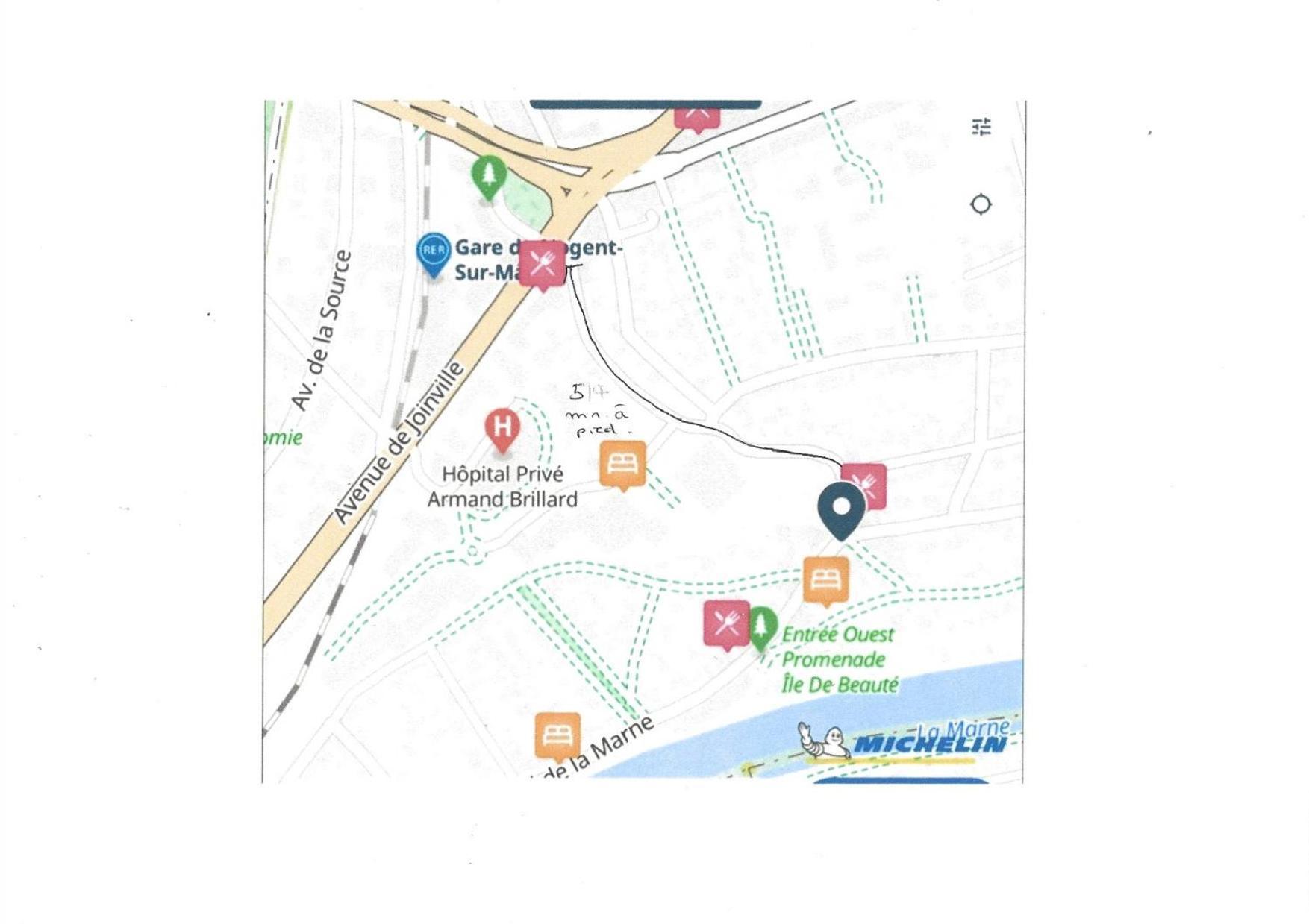 Paris Eiffel Tower Et Disney Apartments, Parkings Gratuits Et Securises, 10 Minutes Metro To Paris Ножан-сюр-Марн Экстерьер фото